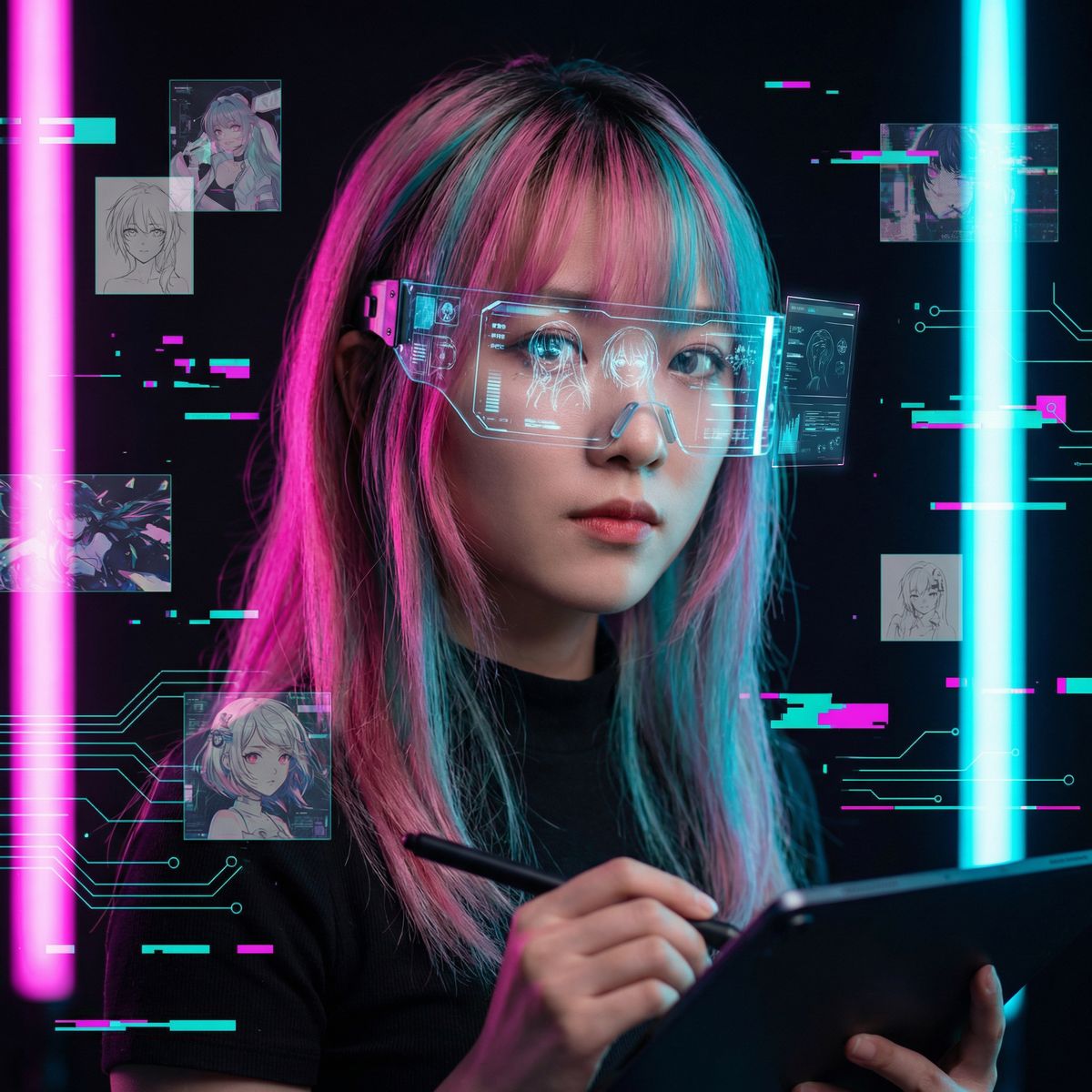 探花动漫艺术总监林雨桐